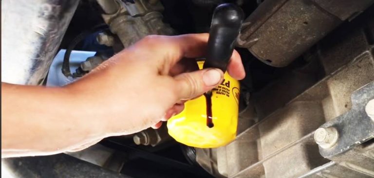 How to Get Oil Filter Off With Screwdriver