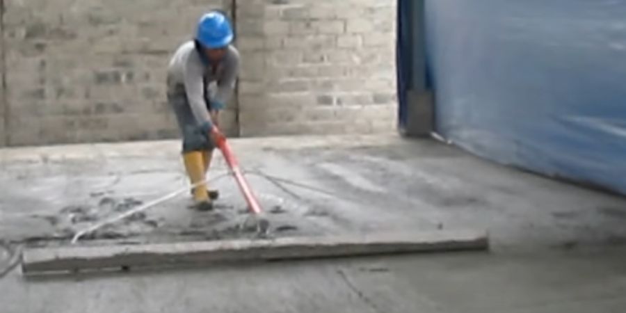 Bump cutter use in large floor project