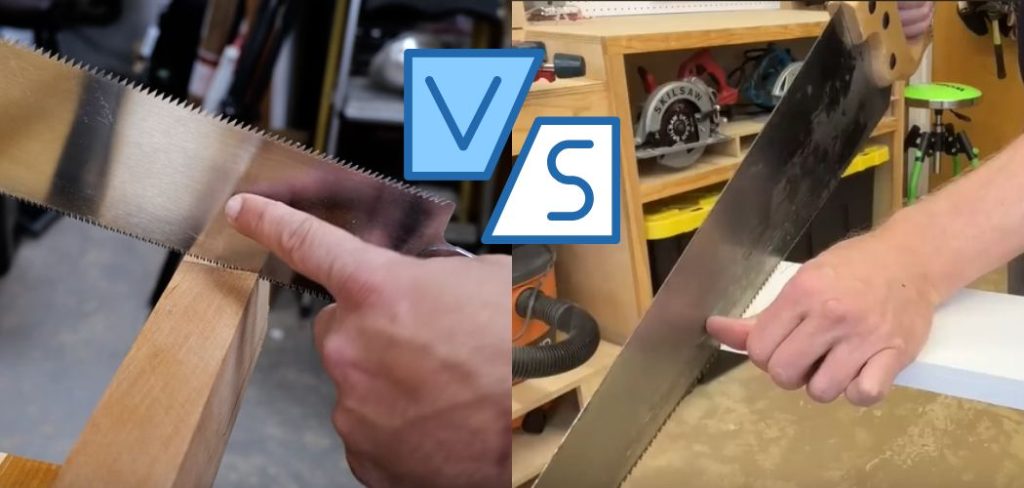 Japanese Saw vs American Saw