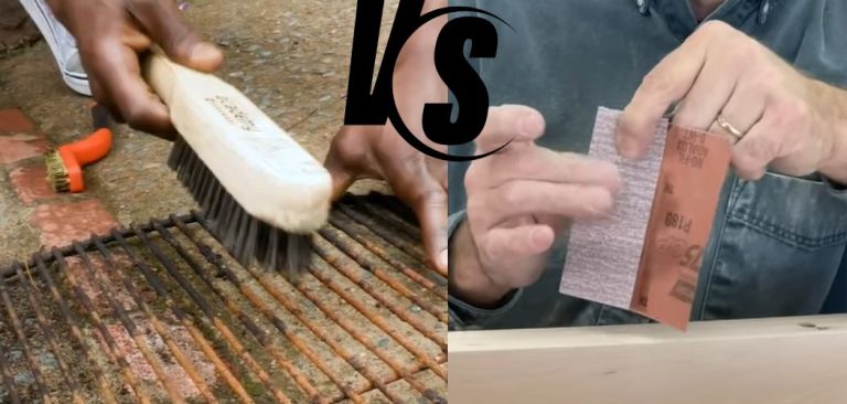 Wire Brush vs Sandpaper