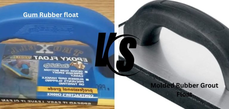 Gum Rubber Vs Molded Rubber Grout Float